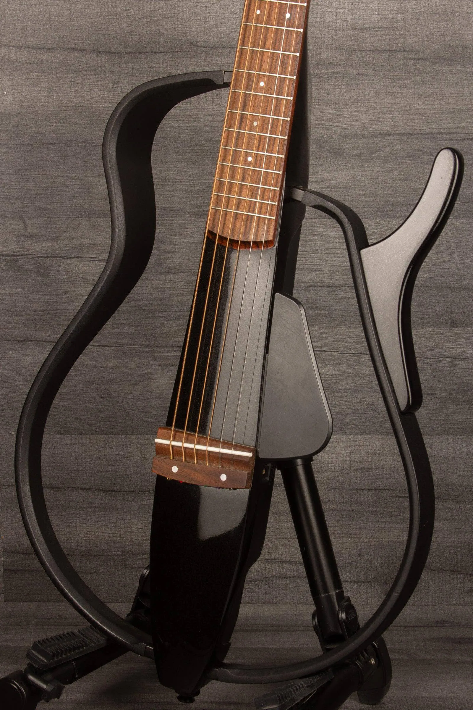USED - Yamaha SLG110S Silent Guitar Steel - Black