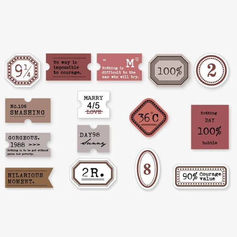 Vintage Mini Label Collection