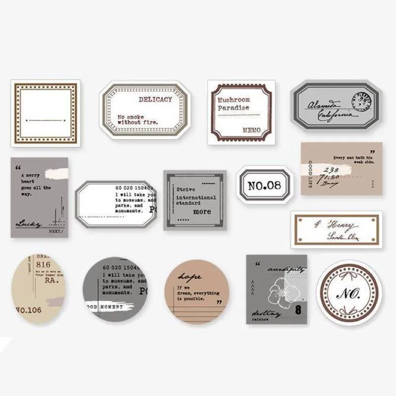 Vintage Mini Label Collection