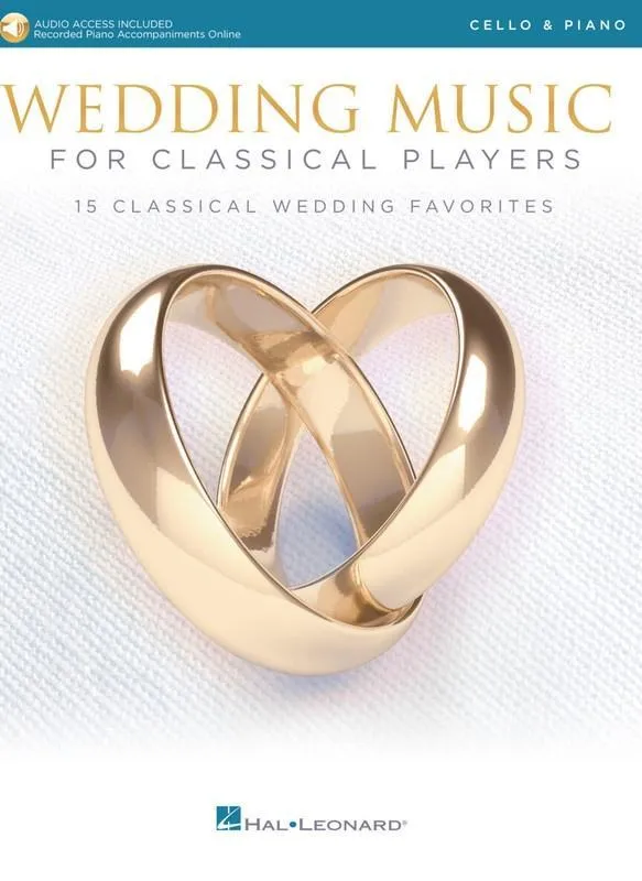 Wedding Music for Classical Players for Cello and Piano with Online Accompaniments