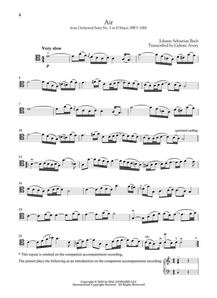 Wedding Music for Classical Players for Cello and Piano with Online Accompaniments