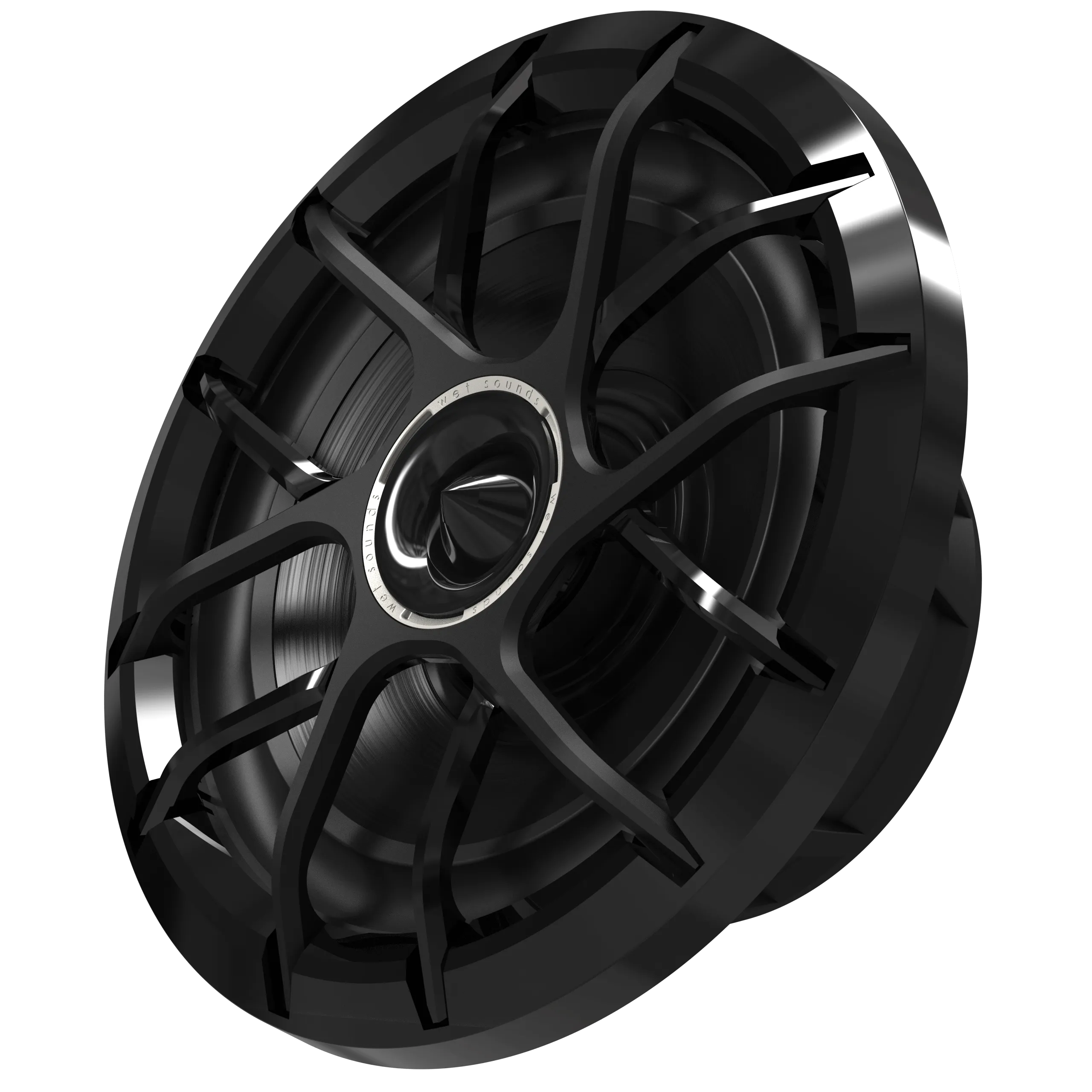 Wet Sounds Zero 8 XZ-B | Wet Sounds High-Output 8" Marine Coaxial Speakers