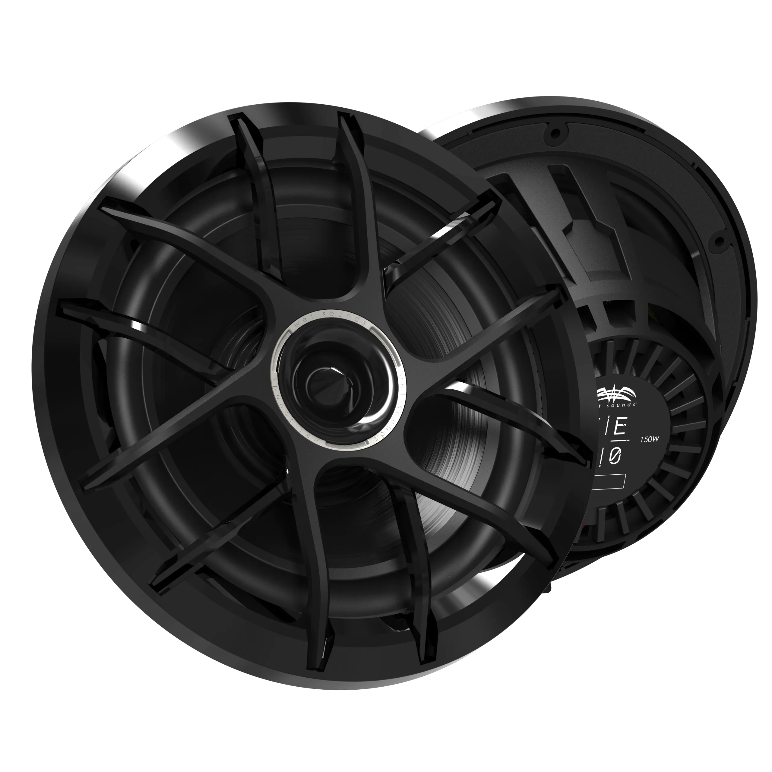 Wet Sounds Zero 8 XZ-B | Wet Sounds High-Output 8" Marine Coaxial Speakers