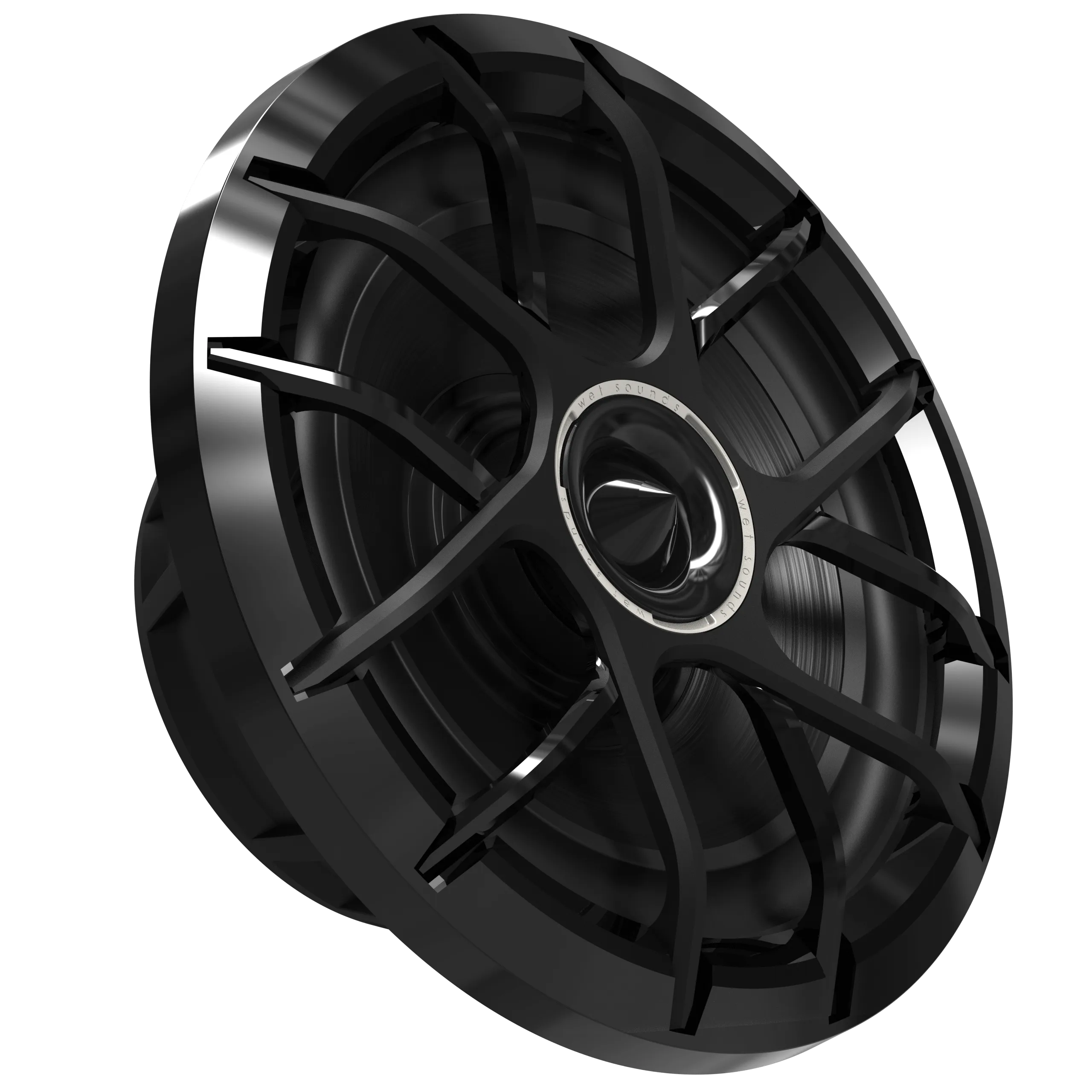 Wet Sounds Zero 8 XZ-B | Wet Sounds High-Output 8" Marine Coaxial Speakers