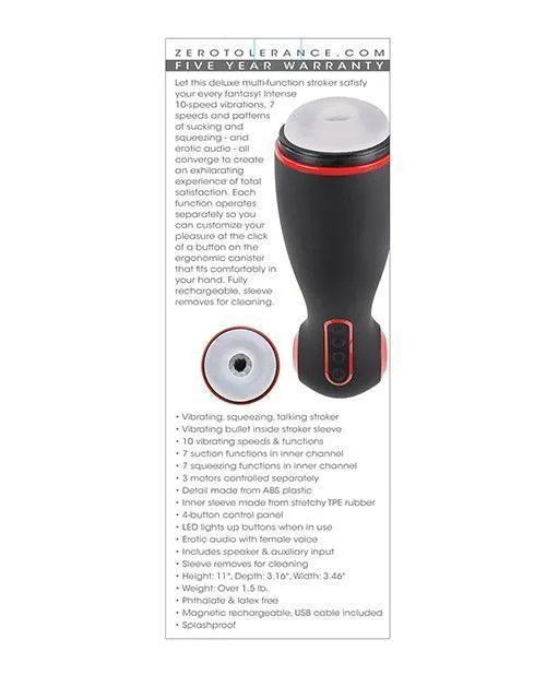 Zero Tolerance Tight Squeeze - Black/red