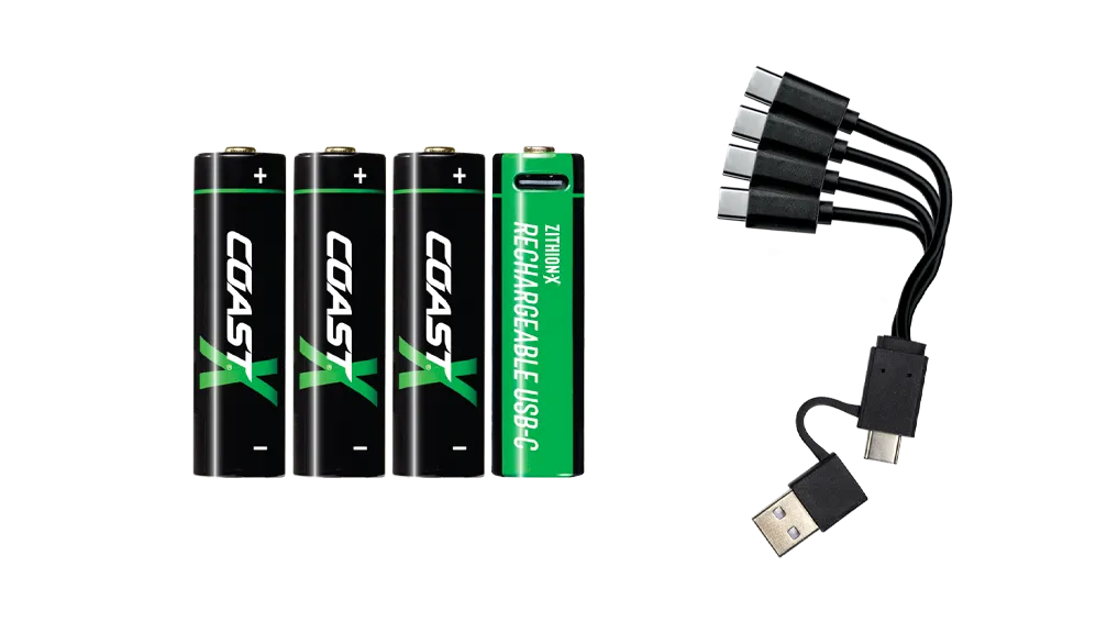 ZITHION-X AA Rechargeable Batteries