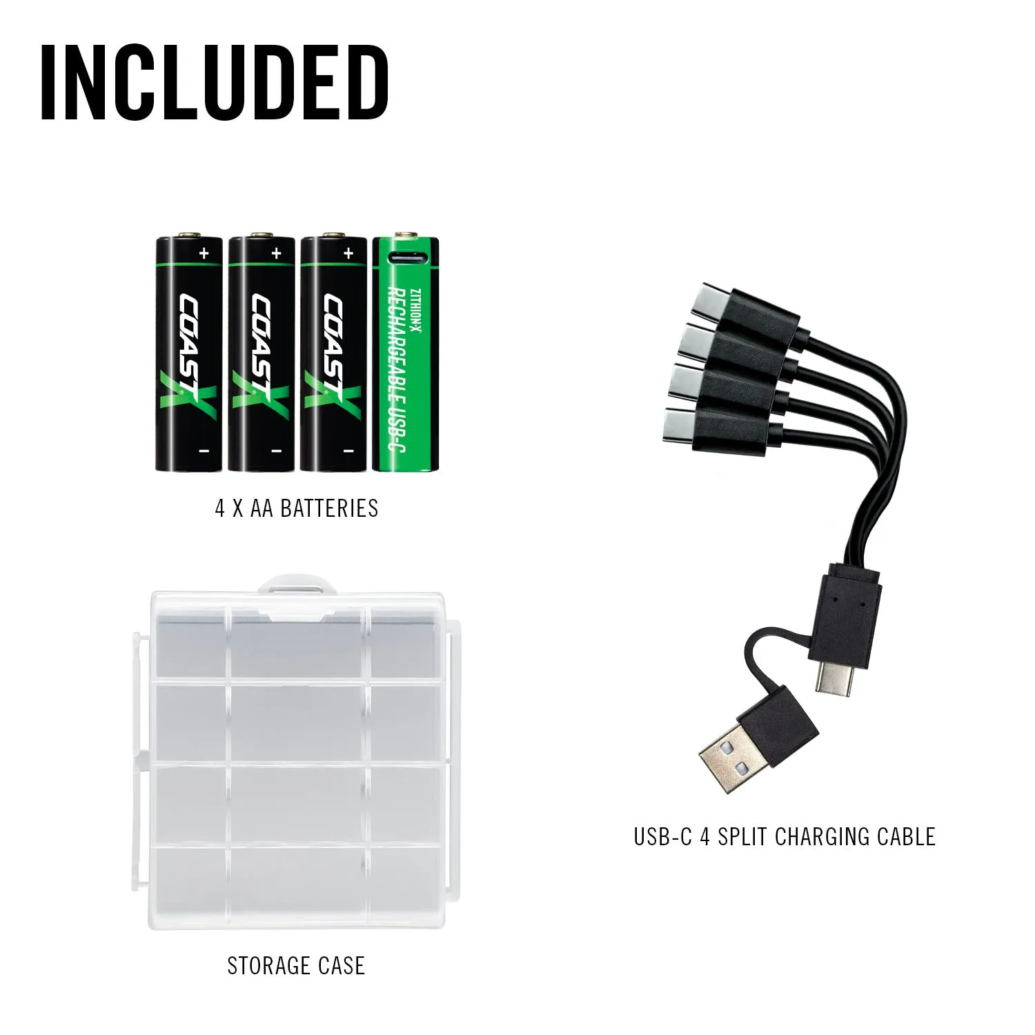 ZITHION-X AA Rechargeable Batteries