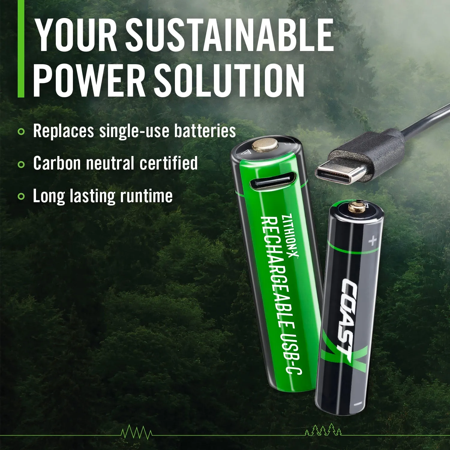 ZITHION-X AA Rechargeable Batteries