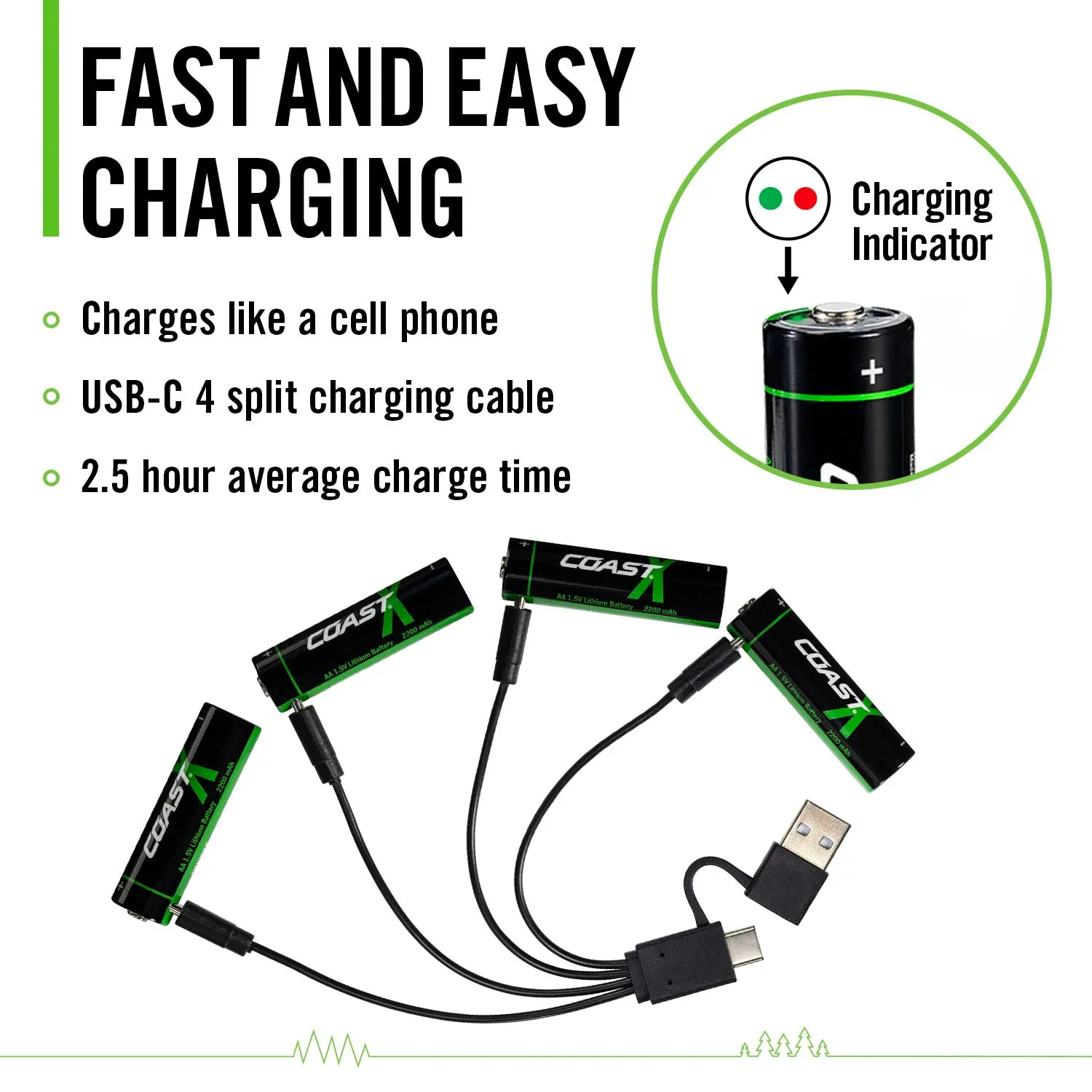 ZITHION-X AA Rechargeable Batteries