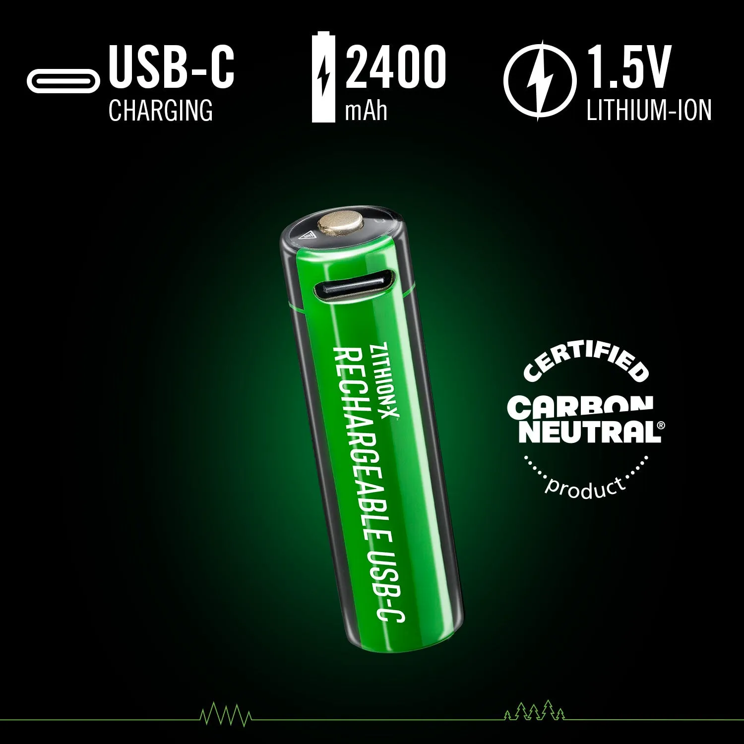 ZITHION-X AA Rechargeable Batteries